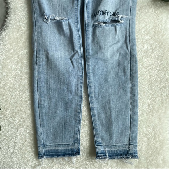 Mossimo Don’t Care Mid-Rise Power Stretch with Released Hem Jeggings - Picture 9 of 16